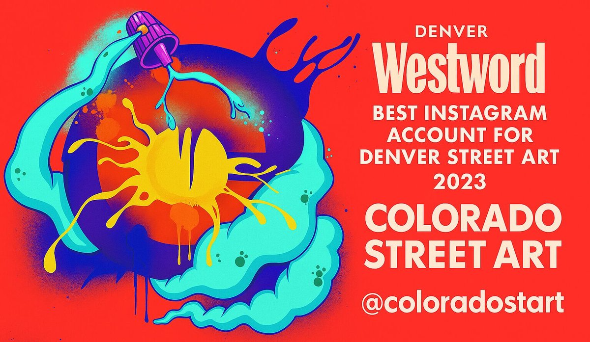 Denver Westword Best Instagram Account for Denver Street Art 2023